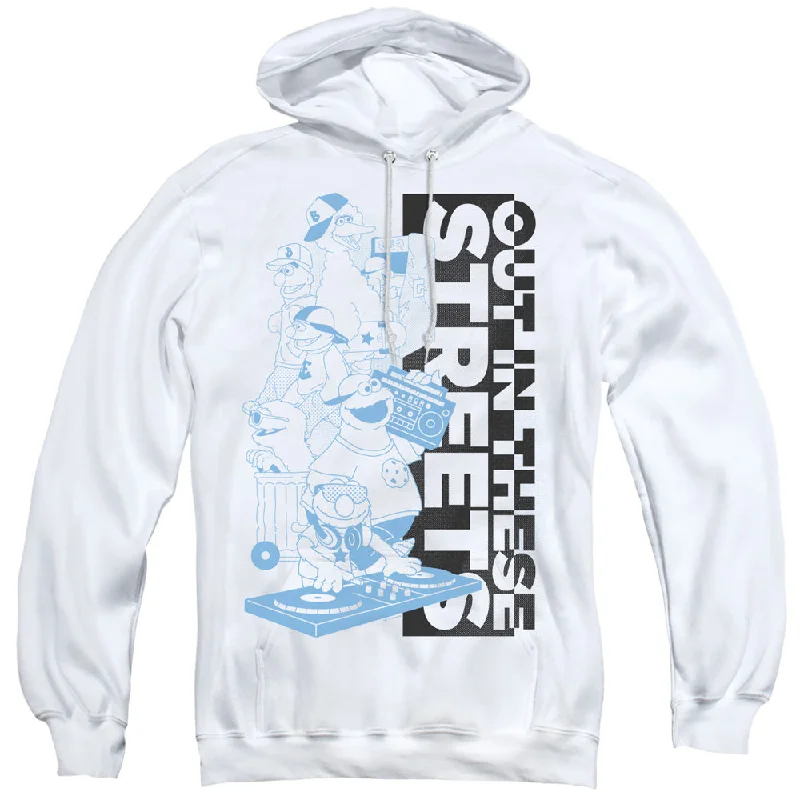 Exclusive Savings Sesame Street Hoodie Out in These Streets White Hoody