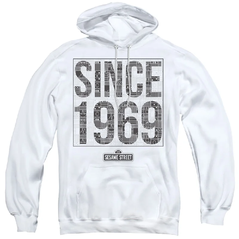 Big Discounts Sesame Street Hoodie Since 1969 White Hoody
