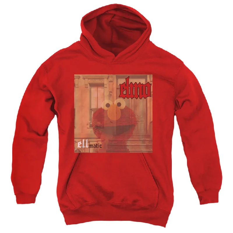 Limited Stock Sesame Street Kids Hoodie Elmo Ellmatic Red Hoody