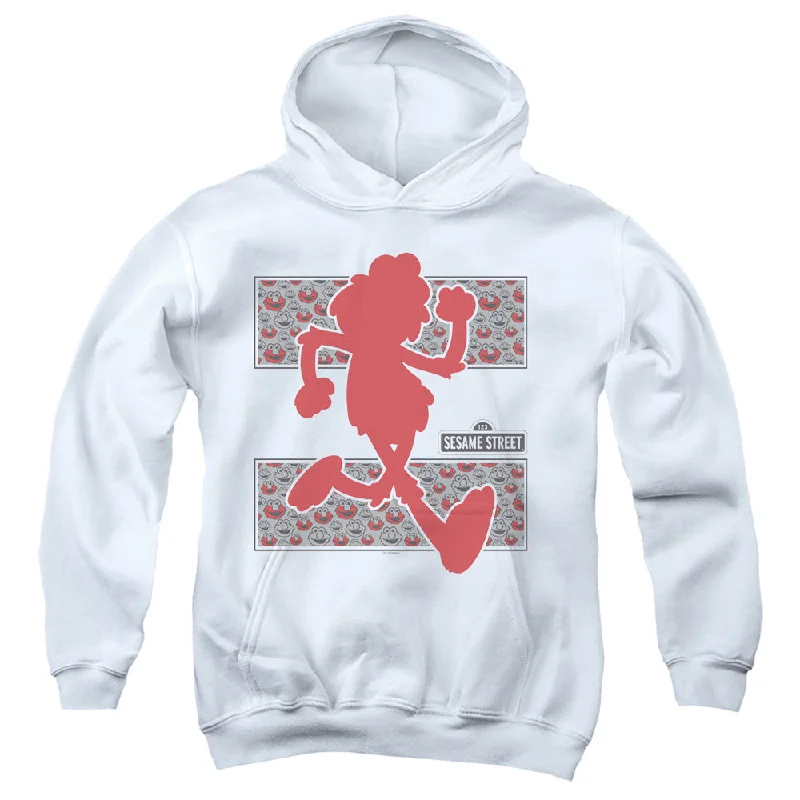 Today Only Sesame Street Kids Hoodie Elmo Runs White Hoody