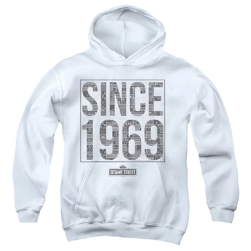 Buy Now Sesame Street Kids Hoodie Since 1969 White Hoody