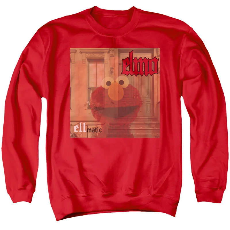 Unbeatable Prices Sesame Street Sweatshirt Elmo Ellmatic Red Pullover