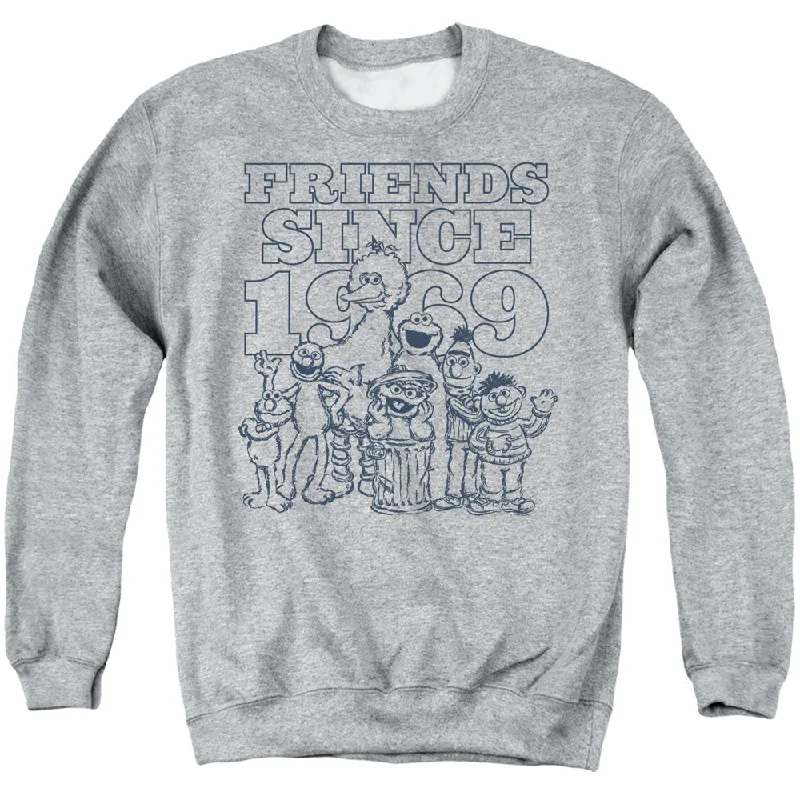 Price Drop Sesame Street Sweatshirt Friends Since 1969 Heather Pullover