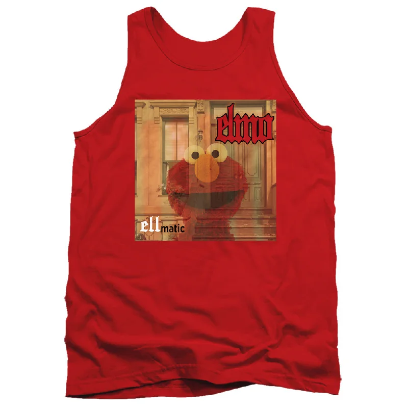 Best Seller Sesame Street Tanktop Elmo Ellmatic Red Tank
