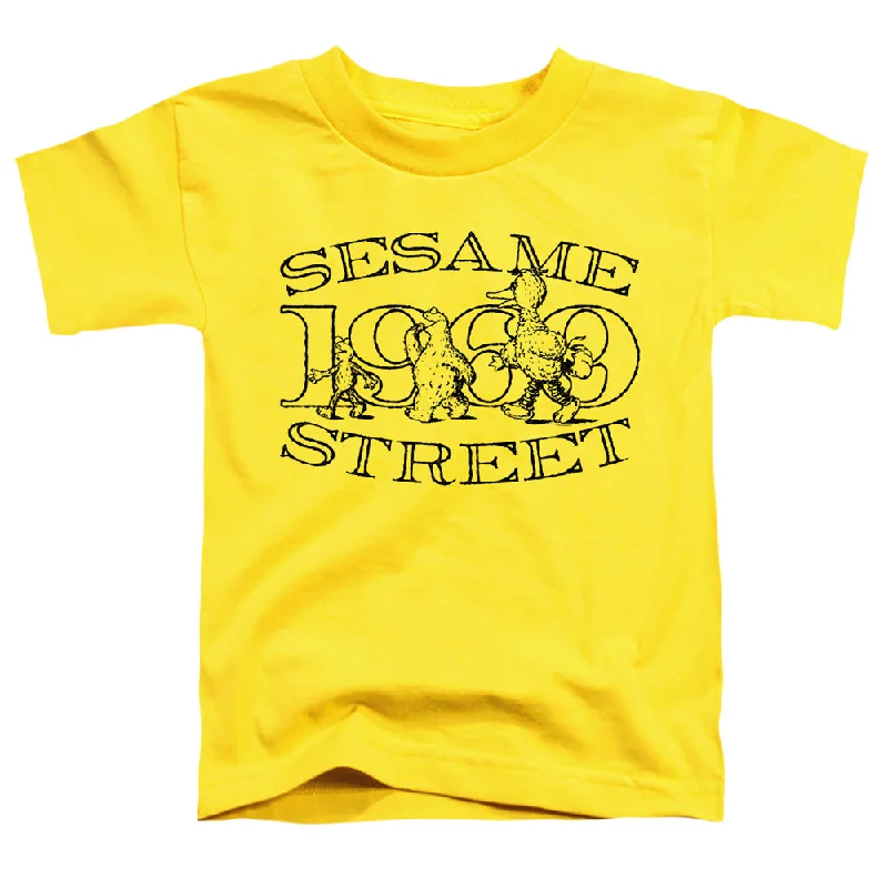 Sale Event Sesame Street Toddler T-Shirt Friend Stroll Yellow Tee