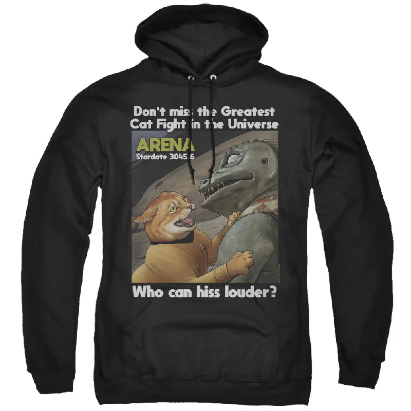 Limited Time Discount Star Trek Hoodie Cat Fight Black Hoody