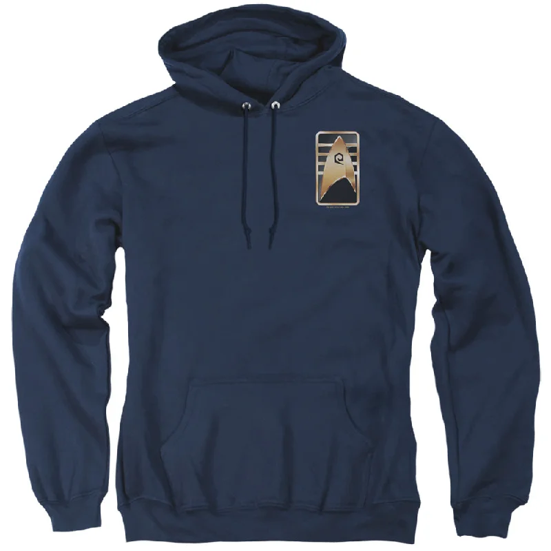 Markdowns Star Trek Hoodie Discovery Cadet Badge Navy Hoody