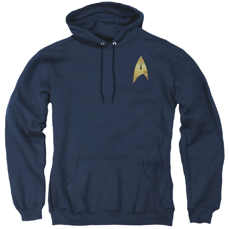 Customer Appreciation Sale Star Trek Hoodie Discovery Command Badge Navy Hoody