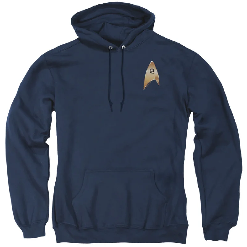 Savings Alert Star Trek Hoodie Discovery Operations Badge Navy Hoody