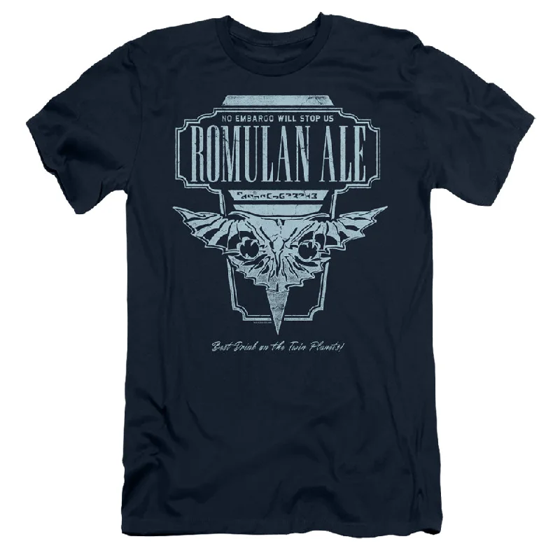 Stock Up and Save Star Trek Slim Fit T-Shirt Romulan Ale Navy Tee