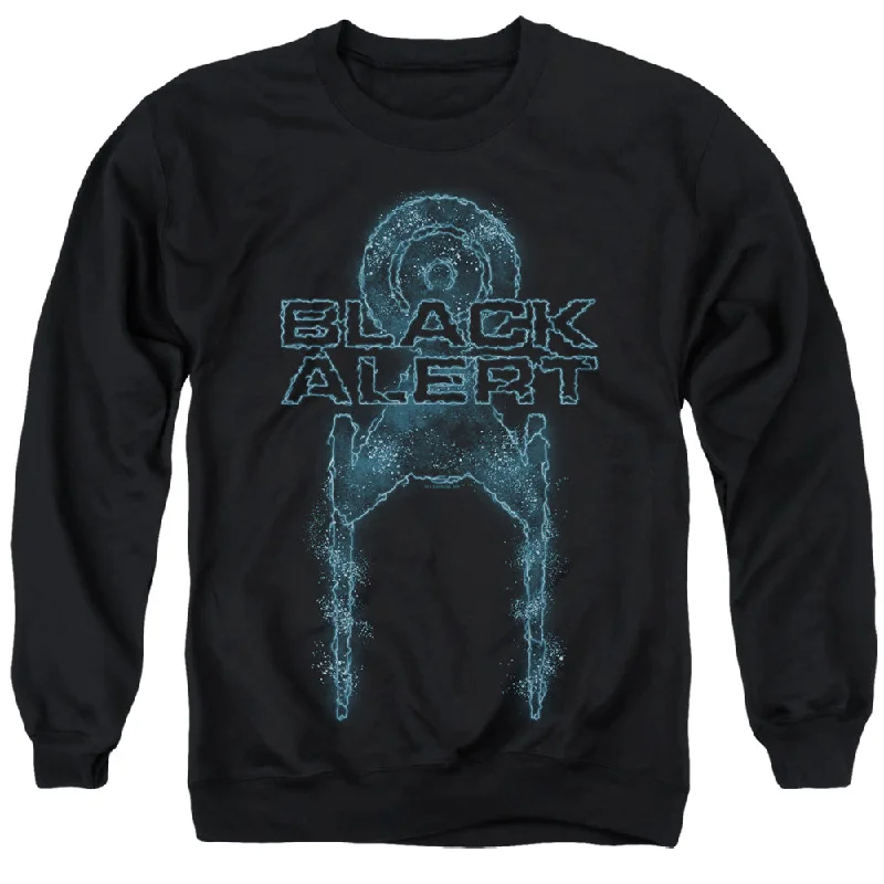 Price Reduction Star Trek Sweatshirt Black Alert Black Pullover