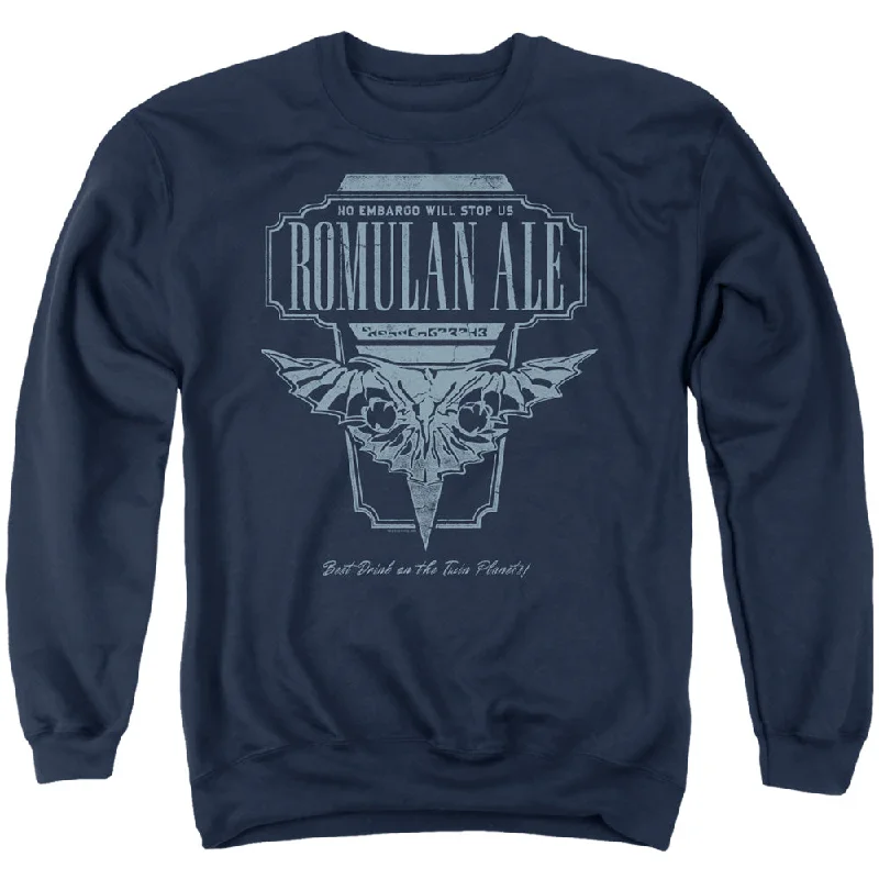 Crazy Deals Star Trek Sweatshirt Romulan Ale Navy Pullover