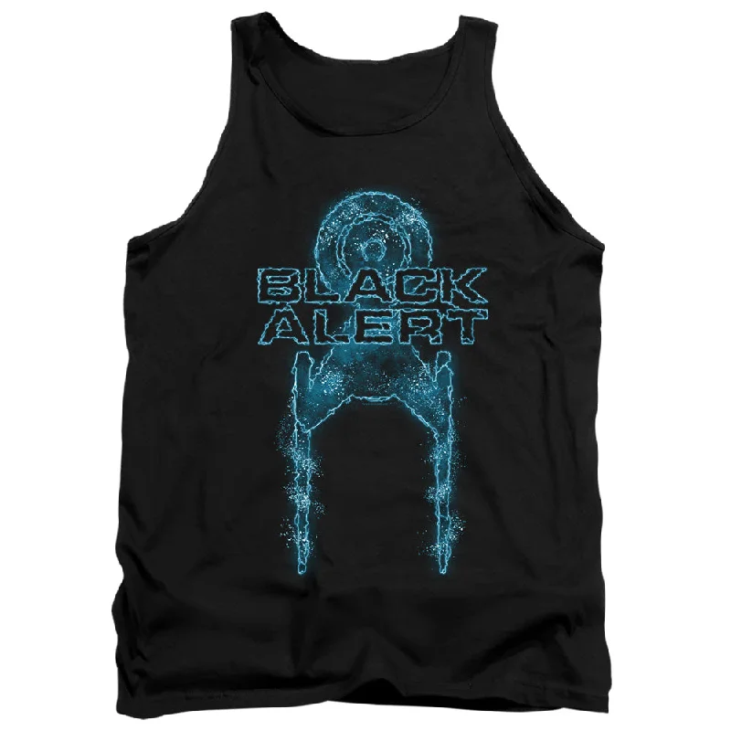 Special Discount Star Trek Tanktop Black Alert Black Tank