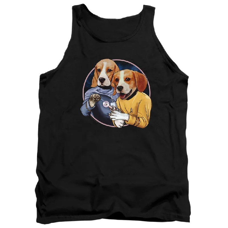 Deal Mania Star Trek Tanktop Dogs Black Tank