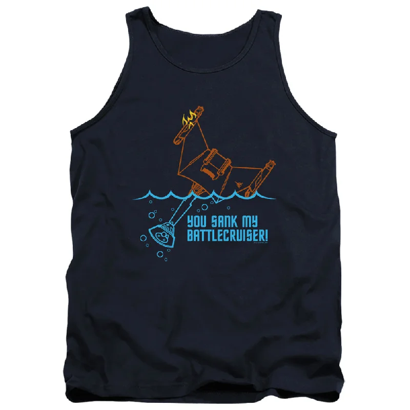 Limited Quantity Star Trek Tanktop Sank My Battlecruiser Navy Tank