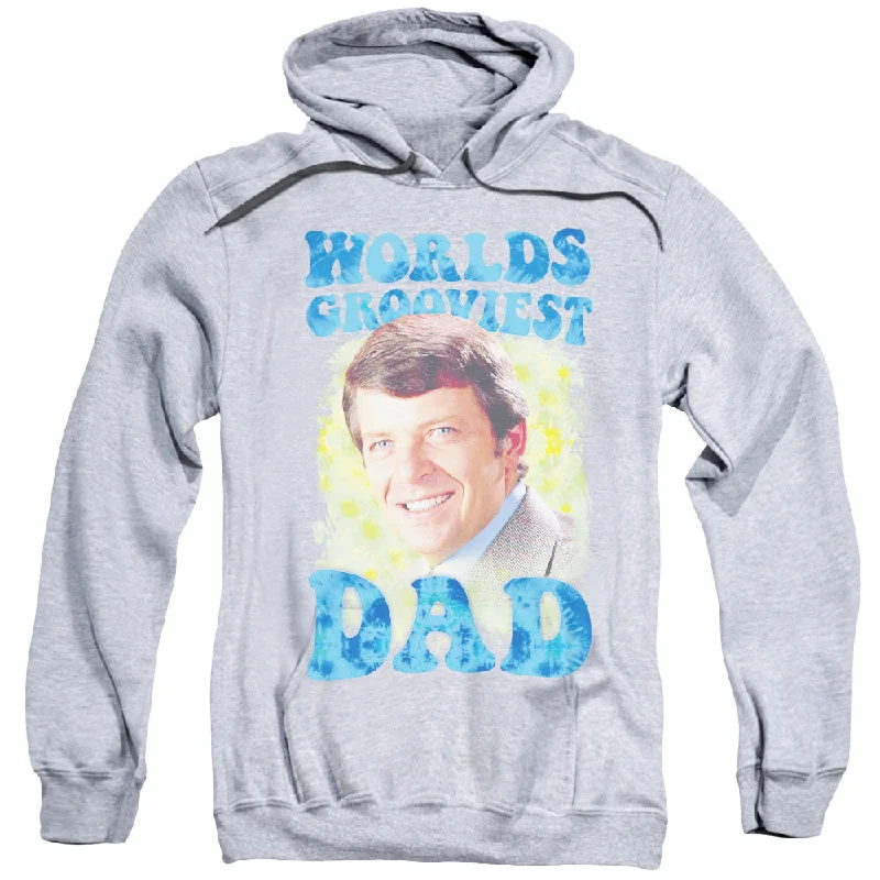 Best Seller The Brady Bunch Hoodie Worlds Grooviest Dad Athletic Heather Hoody