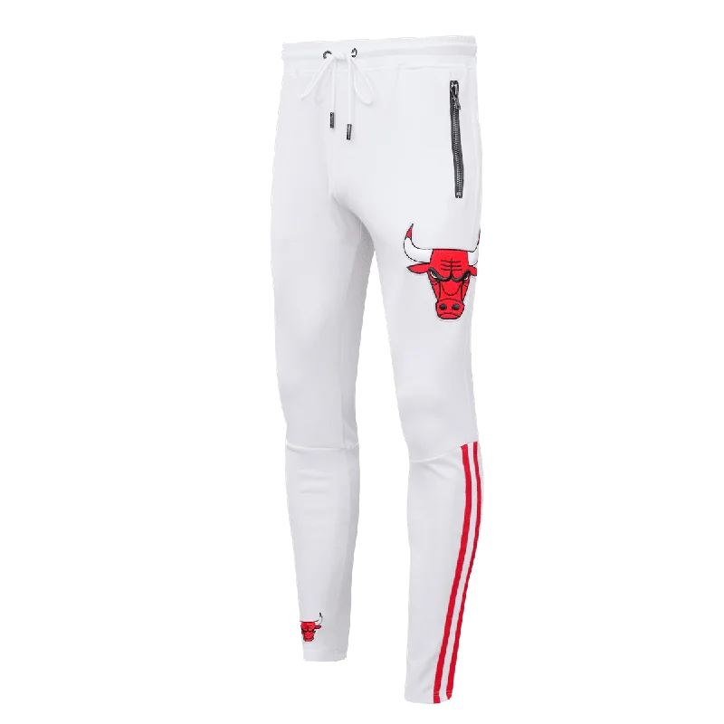 Sneak Peek Sale NBA CHICAGO BULLS CLASSIC MEN'S TRACK PANT (WHITE)