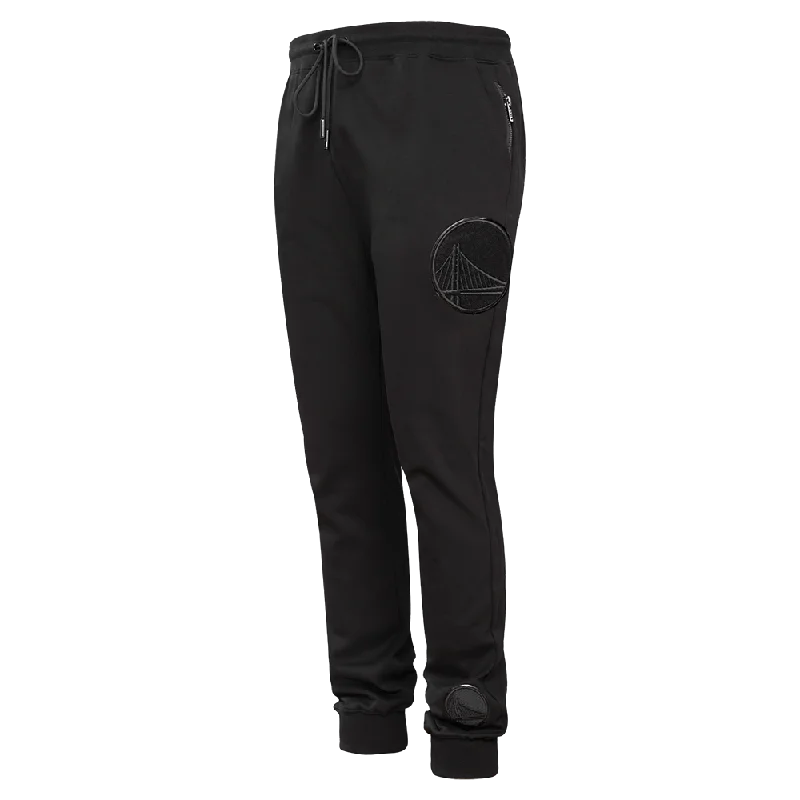 Low Prices NBA GOLDEN STATE WARRIORS TRIPLE BLACK LOGO MEN'S JOGGER (TRIPLE BLACK) Low Prices NBA GOLDEN STATE WARRIORS TRIPLE BLACK LOGO MEN'S JOGGER (TRIPLE BLACK)