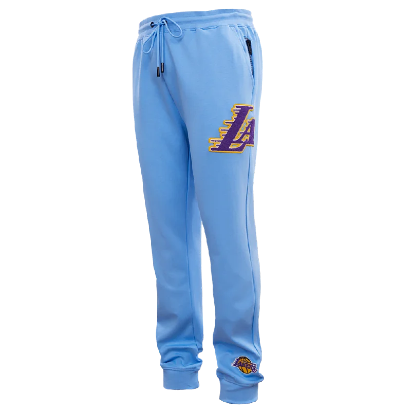 Daily Deals NBA LOS ANGELES LAKERS CLASSIC CHENILLE MEN'S JOGGER (UNIVERSITY BLUE)