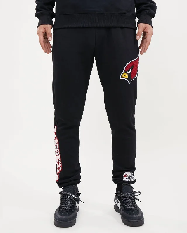 Get It Before It’s Gone NFL ARIZONA CARDNIALS CLASSIC CHENILLE MEN'S JOGGER (BLACK) Get It Before It’s Gone NFL ARIZONA CARDNIALS CLASSIC CHENILLE MEN'S JOGGER (BLACK)