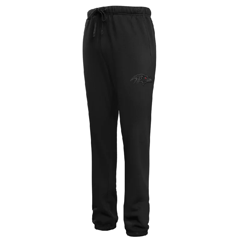 Price Fest NFL BALTIMORE RAVENS NEUTRAL MEN'S SWEATPANT (BLACK)