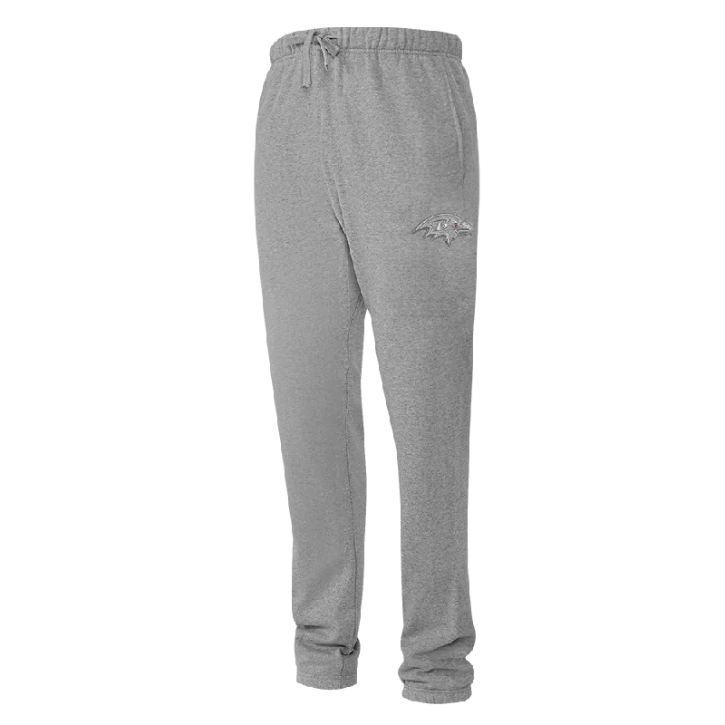 Extra Savings NFL BALTIMORE RAVENS NEUTRAL MEN'S SWEATPANT (DARK HEATHER GRAY)