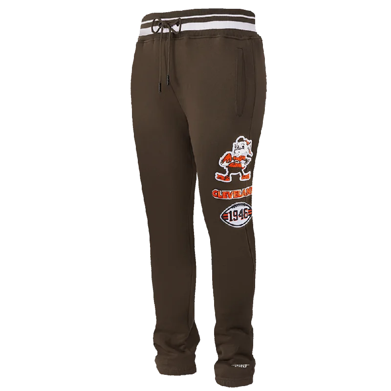 Special Savings NFL CLEVELAND BROWNS RETRO CLASSIC MEN'S SWEATPANT (BROWN)