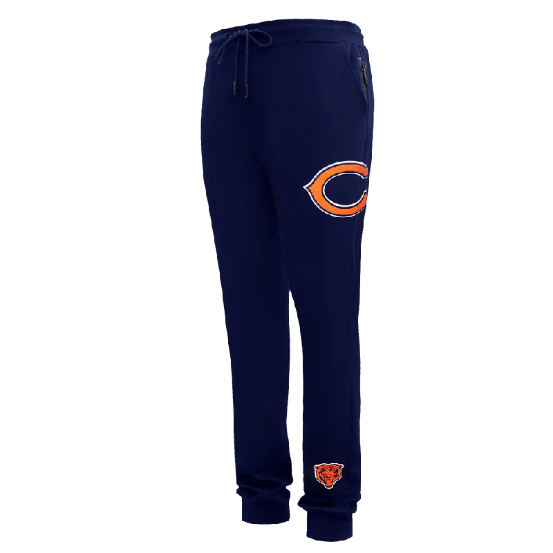 Closeout Sale NFL CHICAGO BEARS CLASSIC CHENILLE MEN'S JOGGER (MIDNIGHT NAVY)