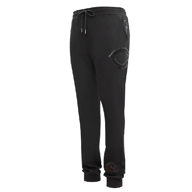 Clearance Event NFL CHICAGO BEARS TRIPLE BLACK MEN'S JOGGER (TRIPLE BLACK)