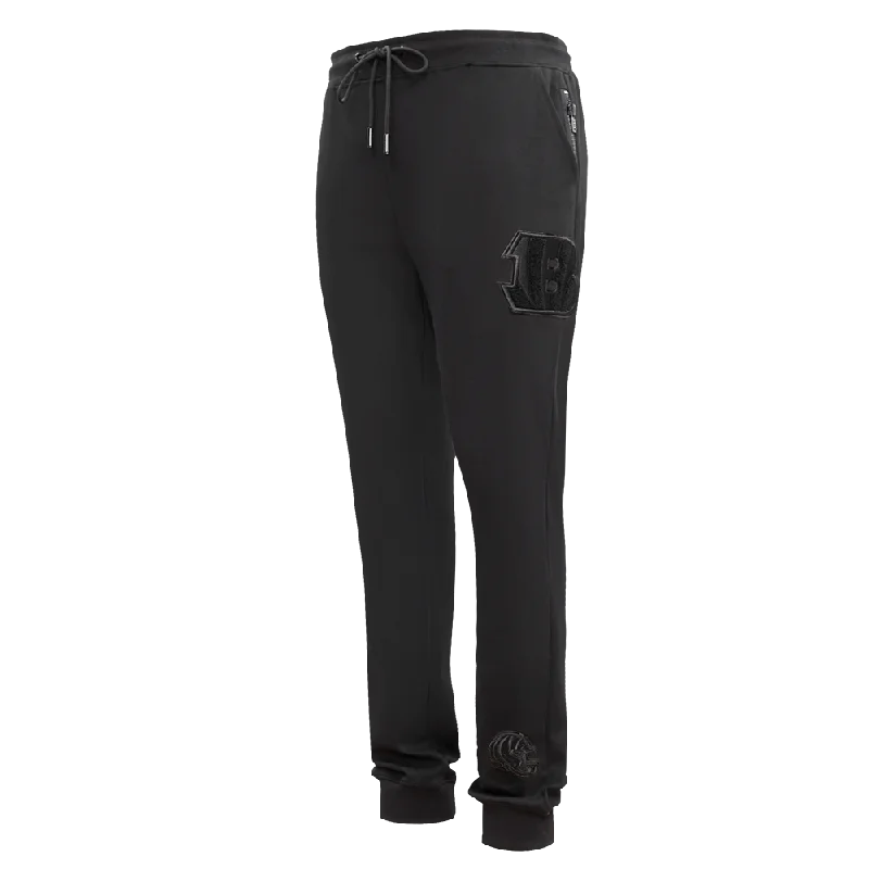 Savings Spectacular NFL CINCINNATI BENGALS TRIPLE BLACK MEN'S JOGGER (TRIPLE BLACK) Savings Spectacular NFL CINCINNATI BENGALS TRIPLE BLACK MEN'S JOGGER (TRIPLE BLACK)