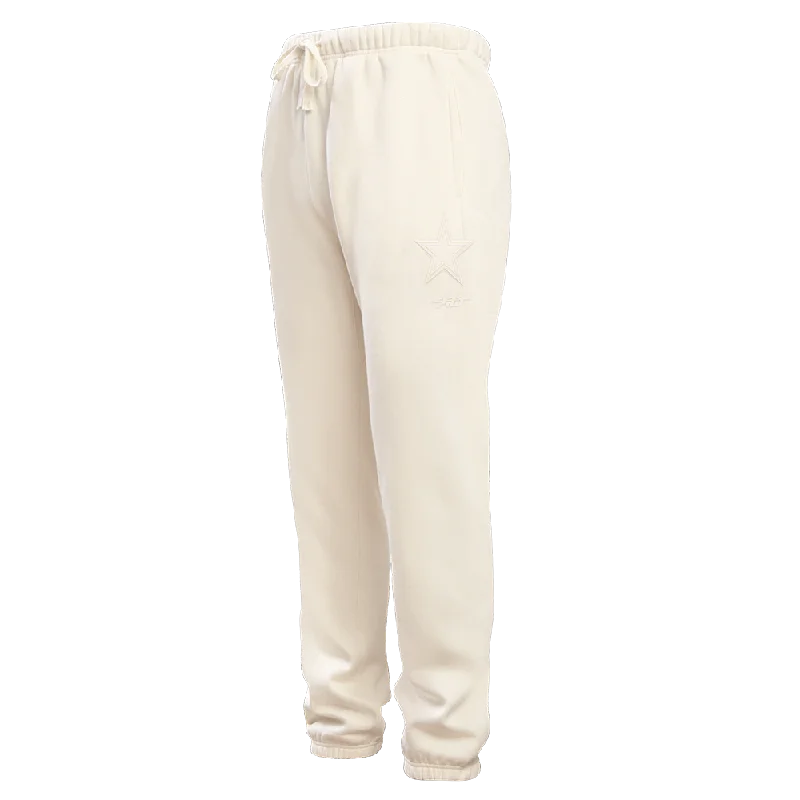 Act Fast NFL DALLAS COWBOYS NEUTRAL MEN'S SWEATPANT (EGGSHELL)