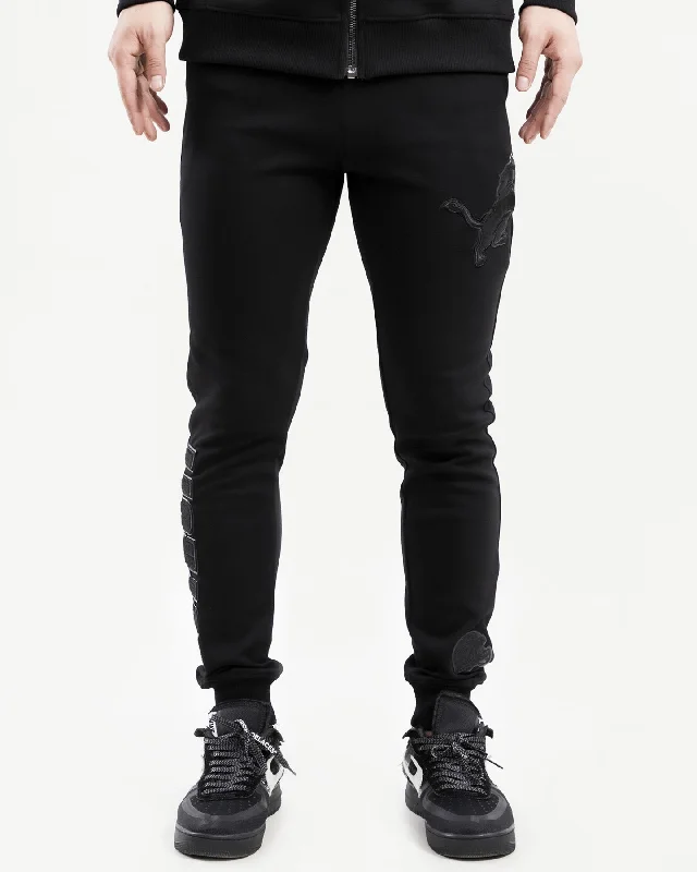 Epic Deals NFL DETROIT LIONS TRIPLE BLACK MEN'S JOGGER (TRIPLE BLACK)