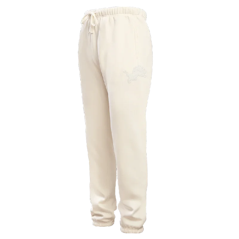 Year-End Sale NFL DETROIT LIONS NEUTRAL MEN'S SWEATPANT (EGGSHELL)
