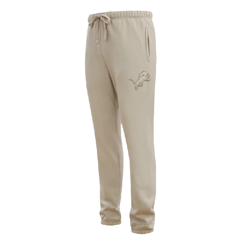 Instant Savings NFL DETROIT LIONS NEUTRAL FLC SWEATPANT (TAUPE)