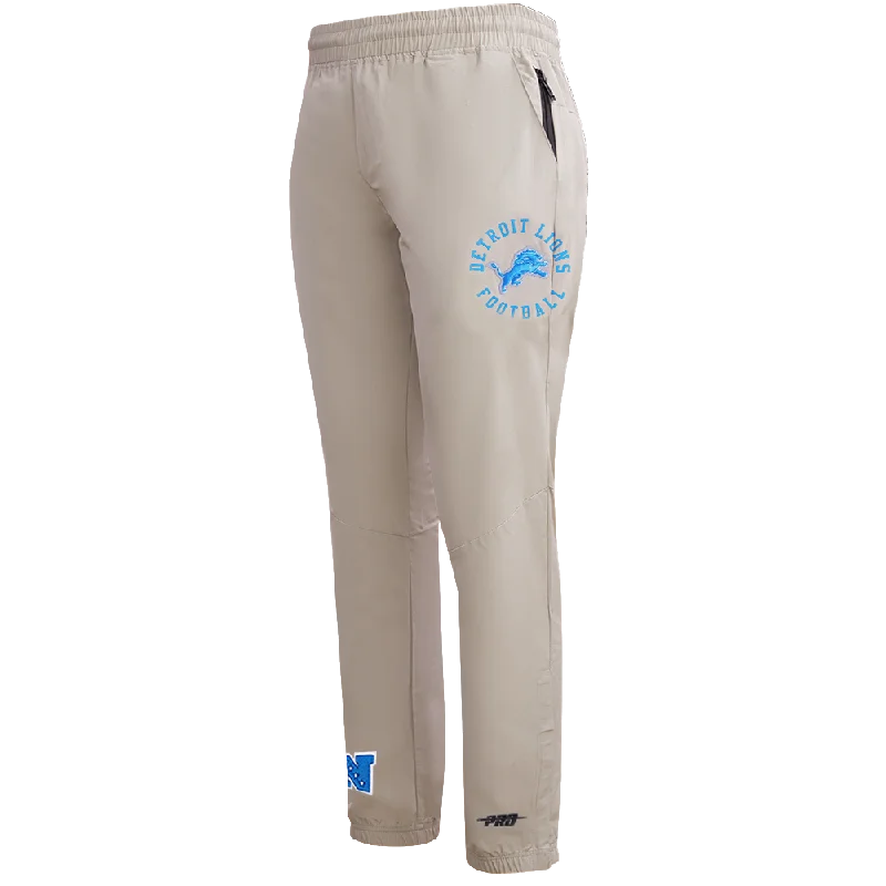 Extra Savings NFL DETROIT LIONS HYBRID MEN'S WOVEN PANT (KHAKI)