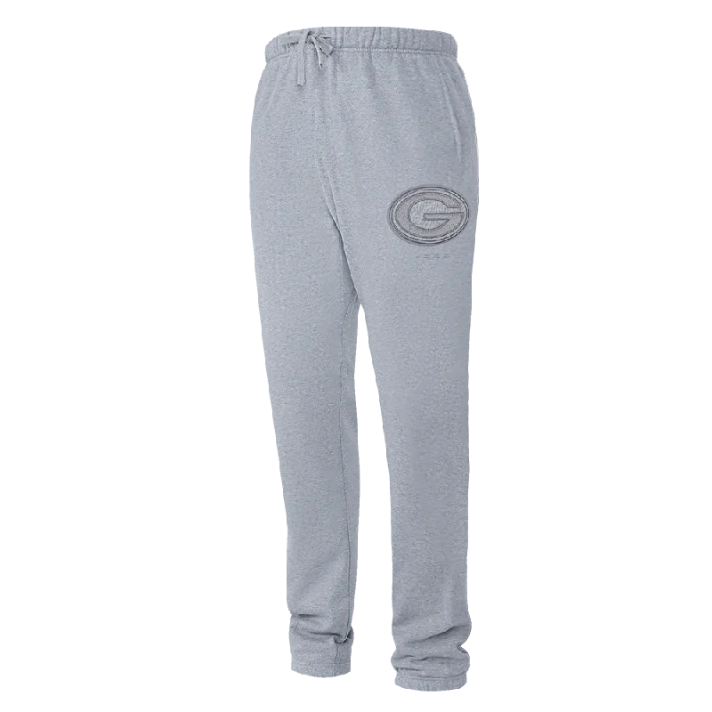 Deep Discounts NFL GREEN BAY PACKERS NEUTRAL MEN'S SWEATPANT (DARK HEATHER GRAY)
