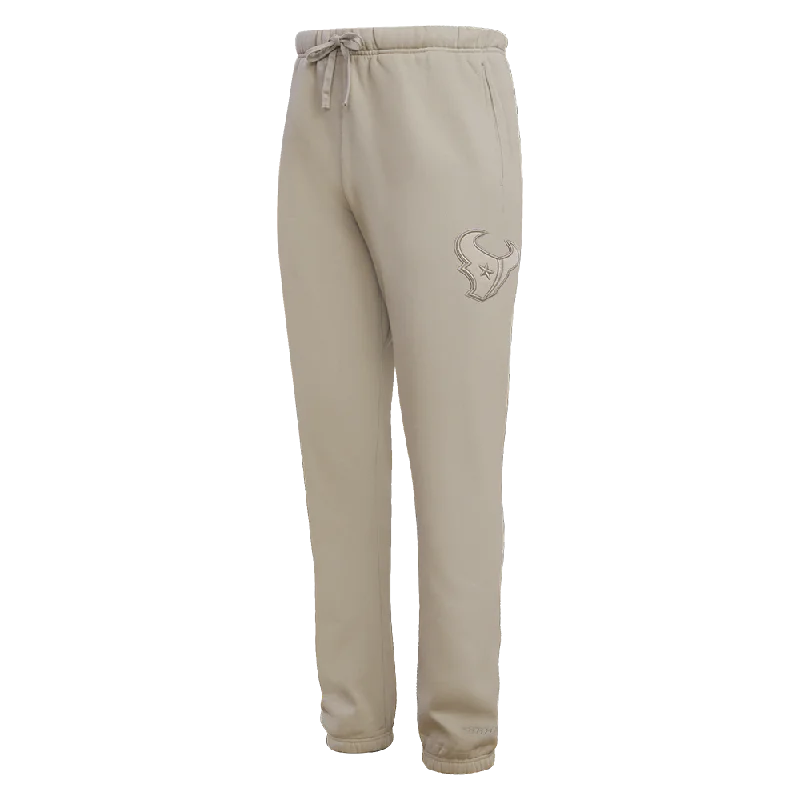 Stock Clearance NFL HOUSTON TEXANS NEUTRAL MEN'S SWEATPANT (TAUPE)