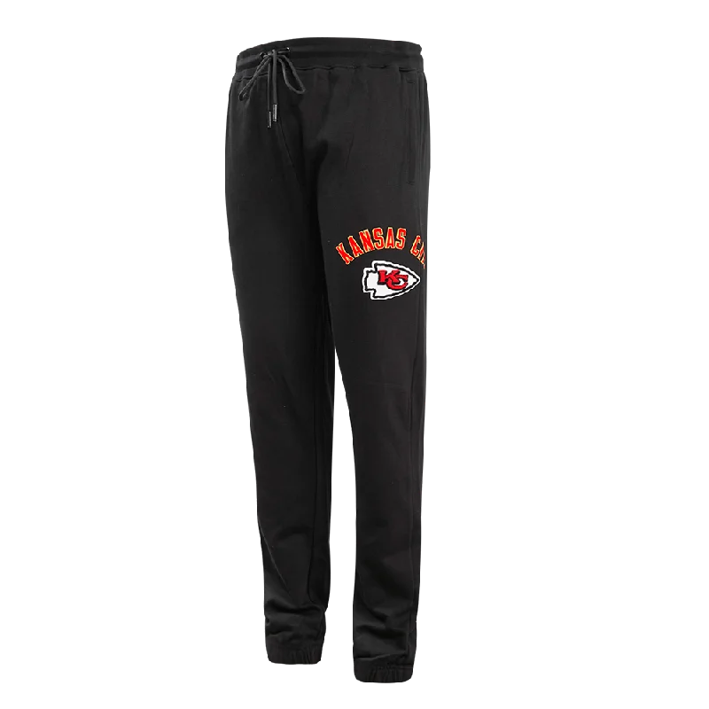 Crazy Deals NFL KANSAS CITY CHIEFS CLASSIC MEN'S SWEATPANT (BLACK)