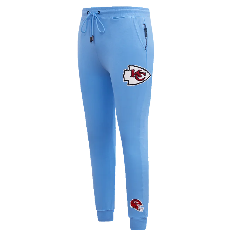 Inventory Reduction NFL KANSAS CITY CHIEFS CLASSIC CHENILLE MEN'S JOGGER (UNIVERSITY BLUE)