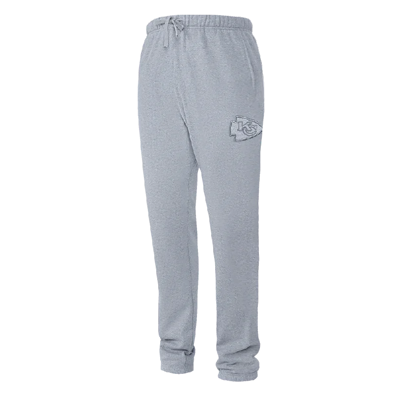Price Blitz NFL KANSAS CITY CHIEFS NEUTRAL MEN'S SWEATPANT (DARK HEATHER GRAY)