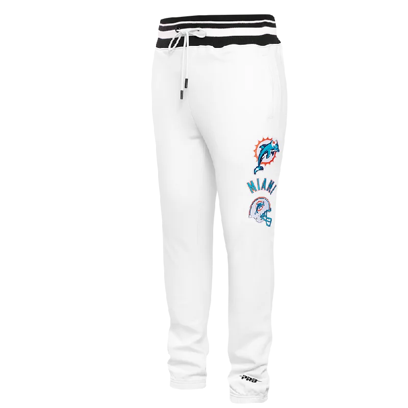 Today’s Special NFL MIAMI DOLPHINS RETRO CLASSIC MEN'S SWEATPANT (WHITE/BLACK)