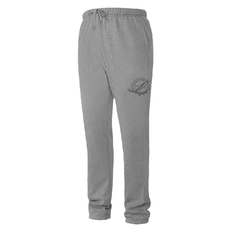 Limited Time Discount NFL MIAMI DOLPHINS NEUTRAL MEN'S SWEATPANT (DARK HEATHER GRAY)