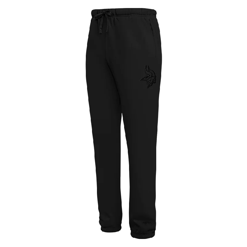 Exclusive Preview NFL MINNESOTA VIKINGS NEUTRAL MEN'S SWEATPANT (BLACK)
