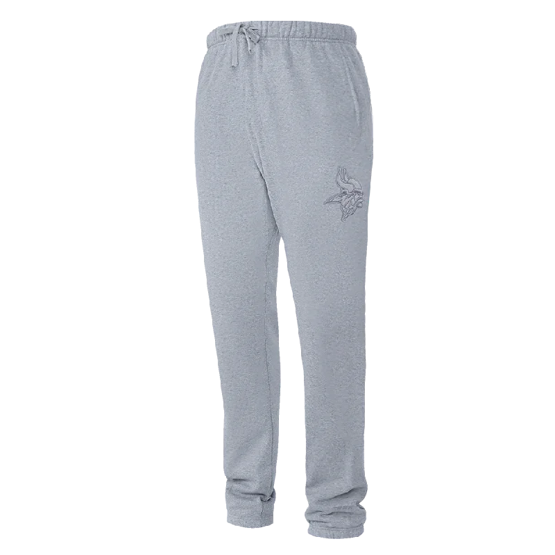 Special Buy NFL MINNESOTA VIKINGS NEUTRAL MEN'S SWEATPANT (DARK HEATHER GRAY)