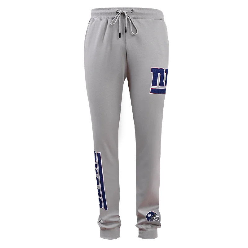 Markdowns NFL NEW YORK GIANTS CLASSIC CHENILLE MEN'S JOGGER (GRAY)