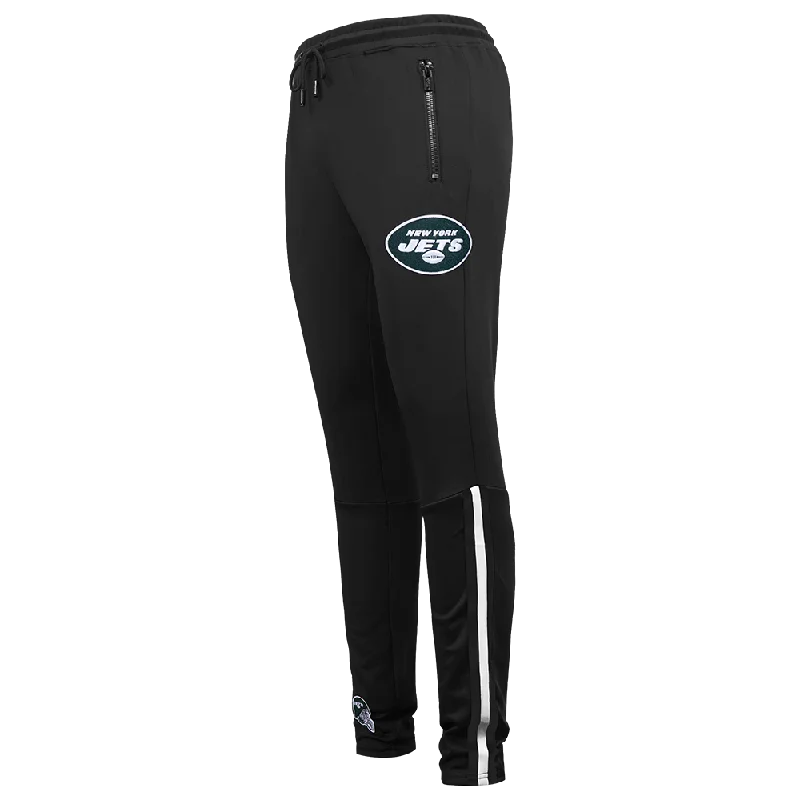 Price Smash NFL NEW YORK JETS CLASSIC MEN'S TRACK PANT (BLACK)