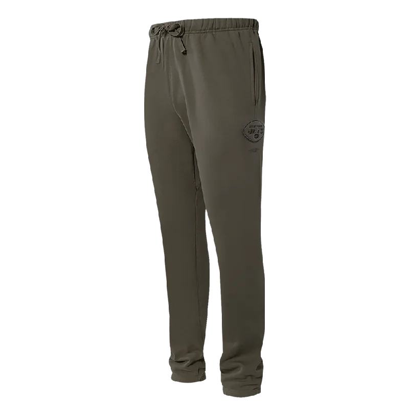 Huge Discounts NFL NEW YORK JETS NEUTRAL MEN'S SWEATPANT (DARK TAUPE)