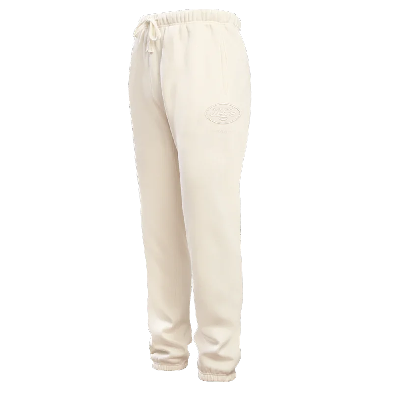 Super Sale NFL NEW YORK JETS NEUTRAL FLC SWEATPANT (EGGSHELL)