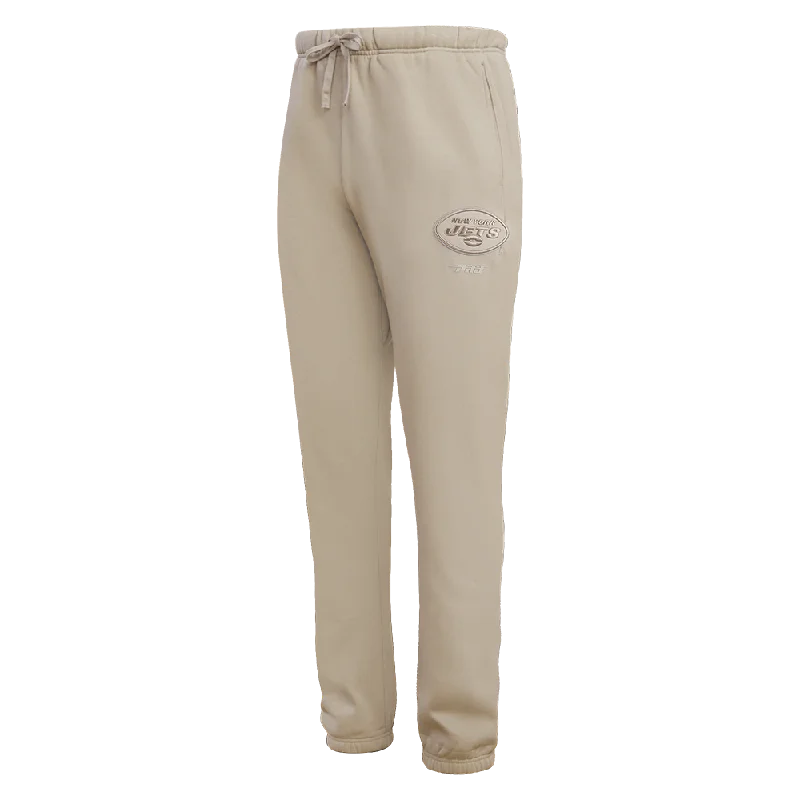 Price Smash NFL NEW YORK JETS NEUTRAL FLC SWEATPANT (TAUPE)