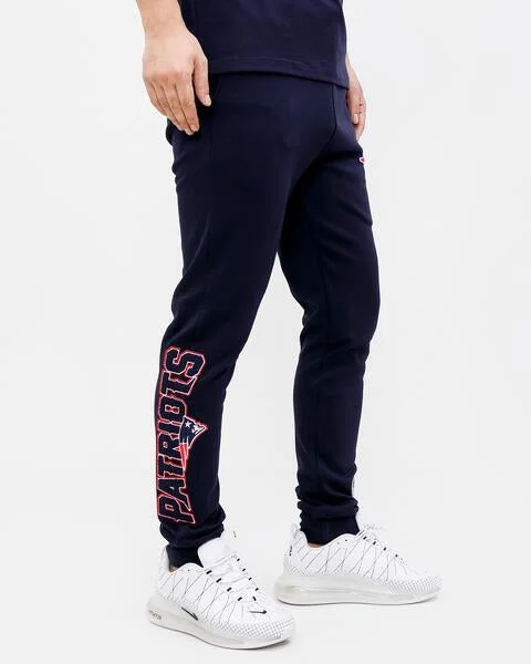 Limited Quantity NFL NEW ENGLAND PATRIOTS CLASSIC CHENILLE MEN'S JOGGER (NAVY)